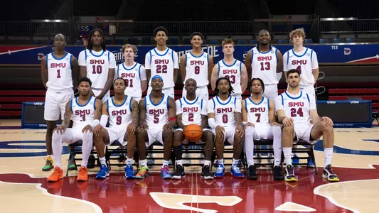 2025-26 SMU Men's Basketball Team Photo