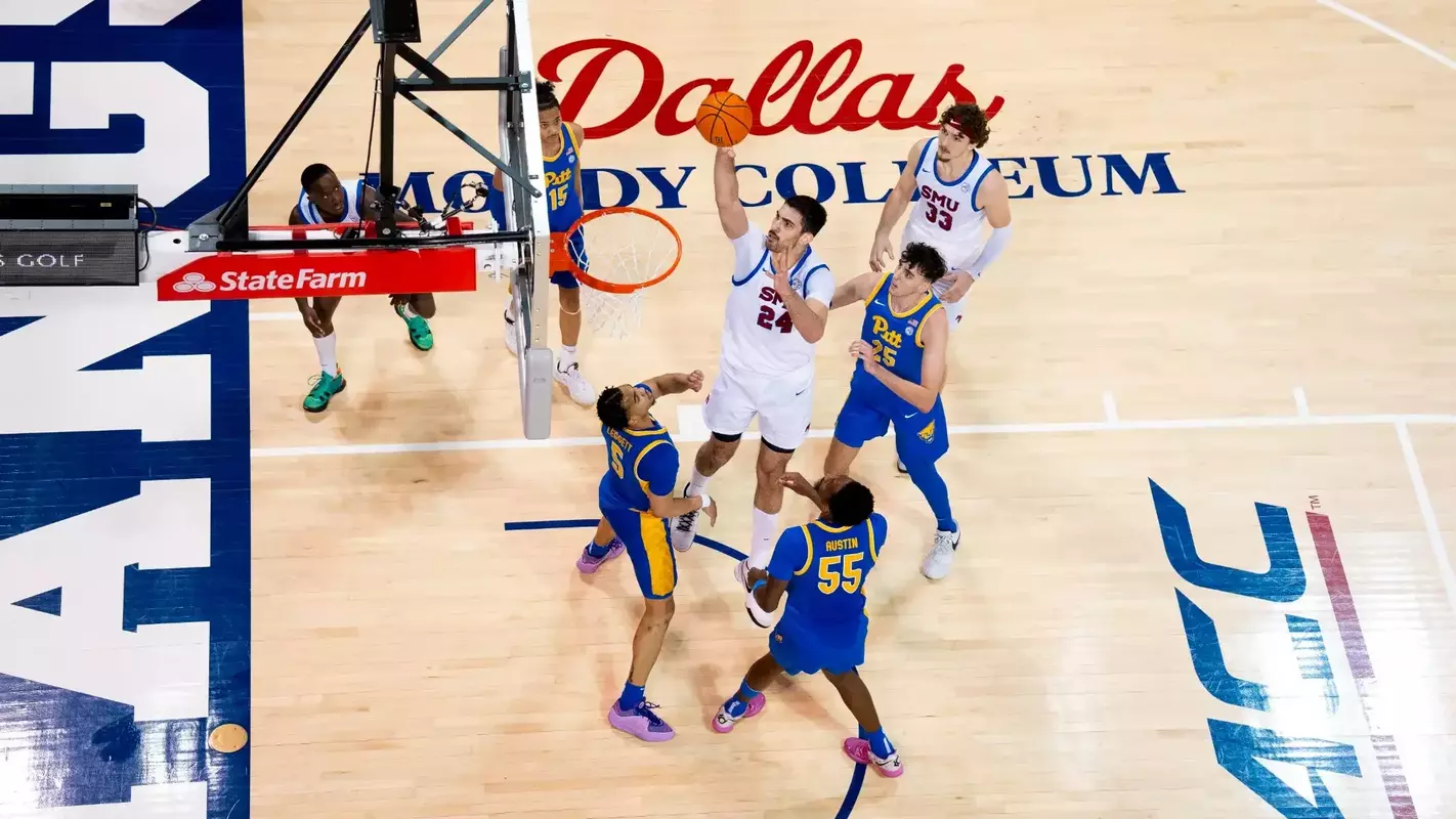 SMU men's basketball vs. Pitt - Tuesday, Feb. 11, 2025 - Moody Coliseum - Dallas, Texas