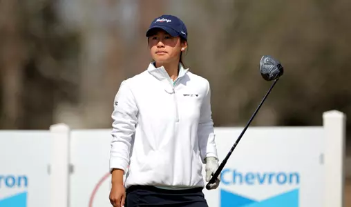 Feb 24, 2025; Houston, Texas, USA; NCAA Women's Golf - Chevron Intercollegiate Invitational. Mandatory Credit: Erik Williams-Houston Cougar Athletics