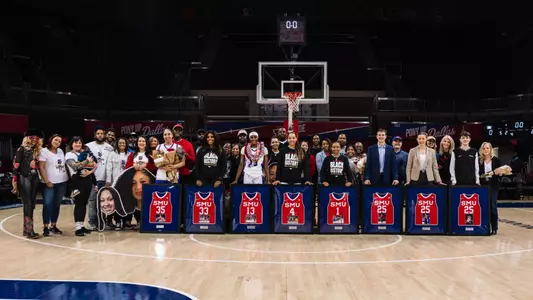 SMU WBB Senior Night 2025