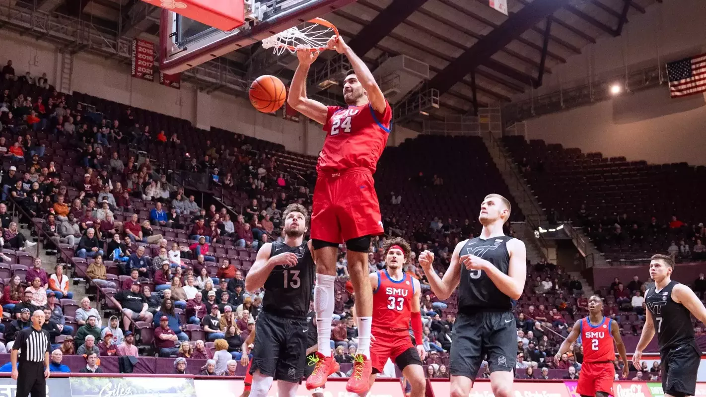 SMU men's basketball at Virginia Tech - Feb. 5, 2025