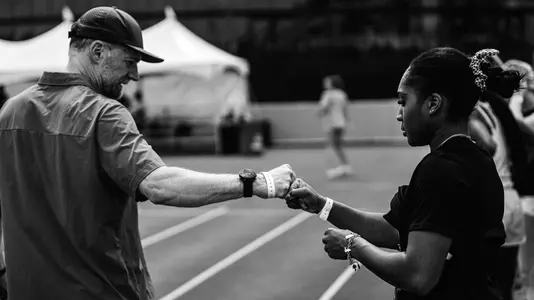 Gabby and Coach Ash