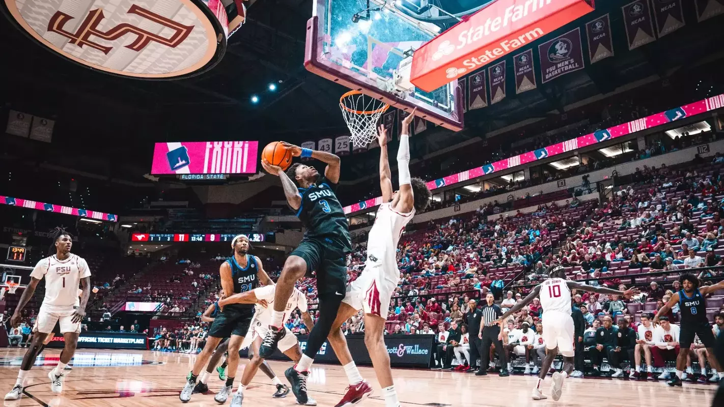 SMU men's basketball at Florida State - Saturday, March 8, 2025 - Tallahassee, Fla.