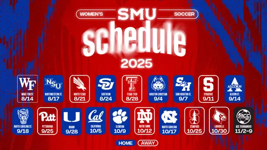 SMU WSOC 2025 Schedule
