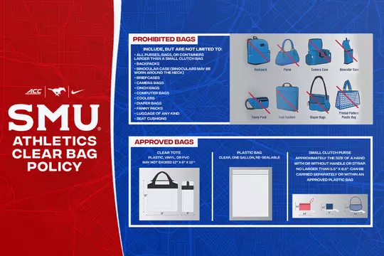 Clear Bag Policy Graphic