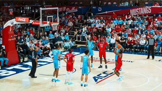SMU men's basketball vs North Carolina - Jan. 3, 2026
