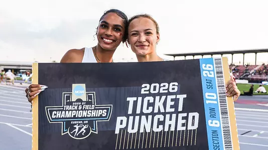 NCAA Track and Field West First Round Sanders, Chacchia