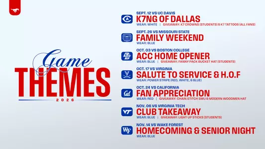 2026 Football Promo Schedule