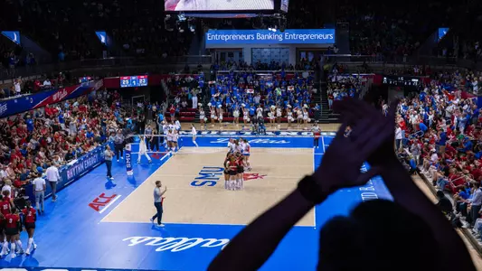 SMU VB Crowd Nebraska 2024