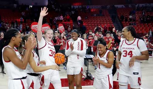 01/12/2022 Oklahoma vs Baylor womenâ??s basketball. Photo by Ty Russell