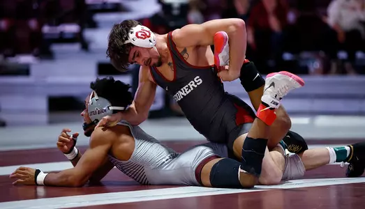 02/04/2022 Oklahoma vs Little Rock wrestling. Photo by Ty Russell