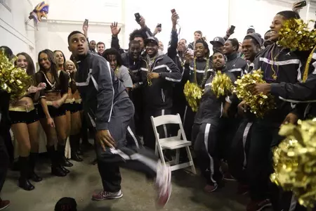 SOCIAL FEED: Sooner Enjoy Rex Den Party