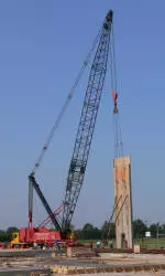 New Tennis Facility Begins to Rise