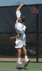 Men's Tennis Sweeps Opener