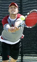 Men's Tennis Splits For Fall Opener