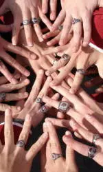 Gymnasts Receive Big 12 Rings