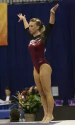 Vise Runner-Up on Bars and Floor at NCAA Finals