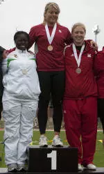 Borman Claims Big 12 Discus Title