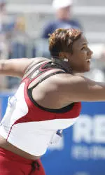 Brooks Set Meet Record in Win at Drake