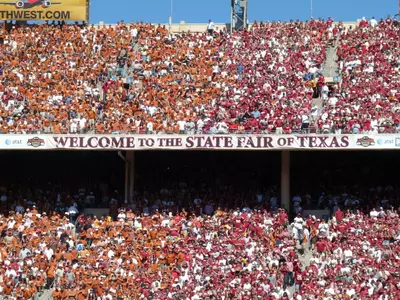 Game Details for Fans ? Oklahoma vs. Texas