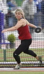 Bryant Wins Discus Title in Tulsa