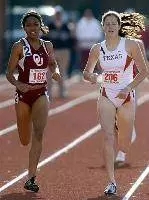 Eldridge Records NCAA Qualifying Time in Mile