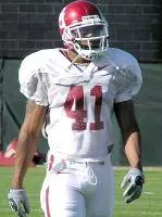 Sooners Work Inside Stadium on Monday