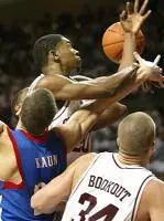 Oklahoma Rocks Jayhawks, 71-63