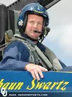 Stoops on Flight with Navy's Blue Angels