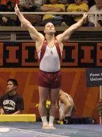 No. 3 Men's Gymnastics Pulls Out Win Against Huskers