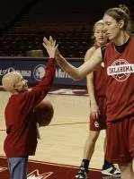 Women's Basketball Hosts Special Spectators