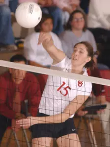 Volleyball Sweeps Drake In Tourney Action