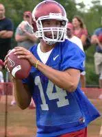 Freshman Quarterback Sam Bradford
