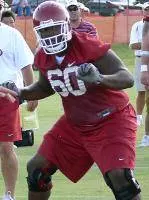 Freshman OL Curtis Bailey