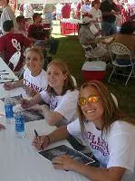 Gymnastics Signs Autographs At Sooner Fan Fest