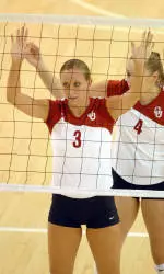 Volleyball Sweeps Virginia in San Diego