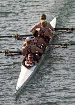 Varsity Four Finishes First