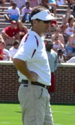 Stoops Likes First Scrimmage