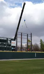 Baseball Welcomes New Scoreboard
