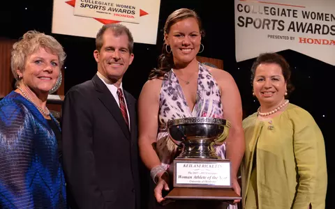 Ricketts Caps Career with 2013 Honda Cup