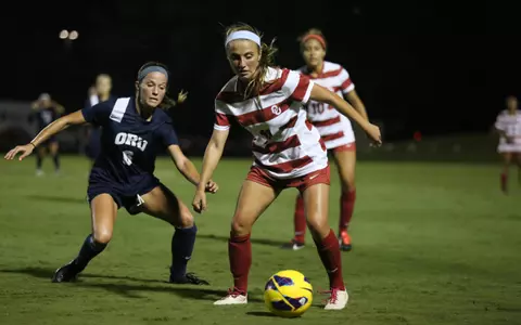 Late Goal Lifts Sooners Past Oral Roberts