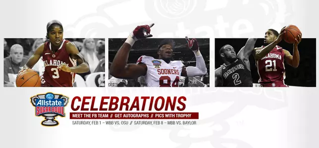 Sugar Bowl Celebration at OU Hoops Games