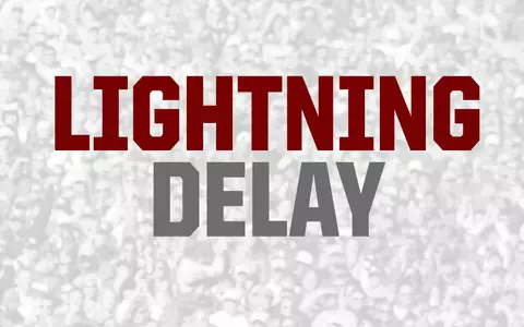 Kickoff Delayed Due to Lightning