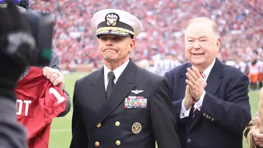 Sooners Salute Rear Admiral Doug McClain