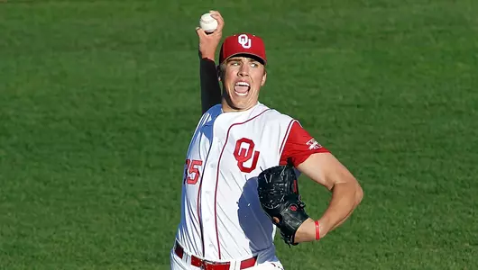 Sooners Win 9-6 as Hansen Strikes Out 12