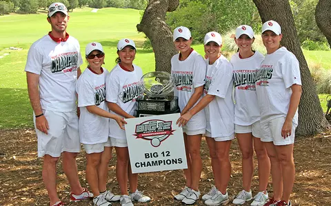 Women's Golf Runs Away With Big 12 Title