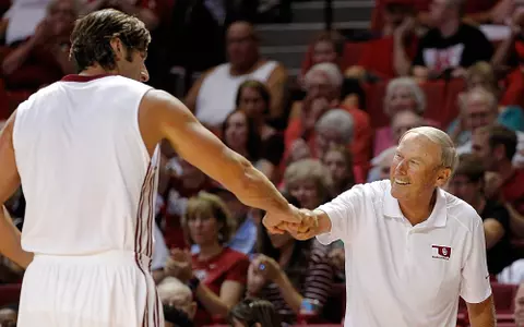 Crimson Edges Cream in Alumni Game