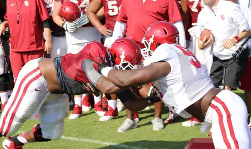 Sooner Report: The Pads Come On