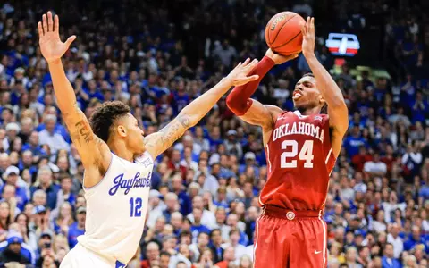 OU Comes Up Short in Tight Clash at KU