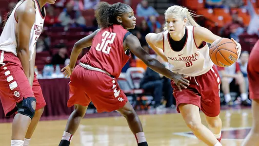 Balanced Offense On Display in Scrimmage